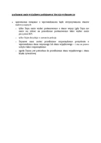 parlament może wyjątkowo podejmować decyzje wykonawcze - omówienie