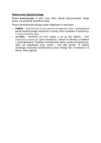 Pojęcie prawa konstytucyjnego - omówienie