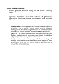 System finansowy samorządu - omówienie