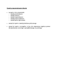 Zasady przeprowadzania wyborów - opracowanie