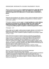 dziedziczenie gospodarstwa rolnego położonego w Polsce - wykład