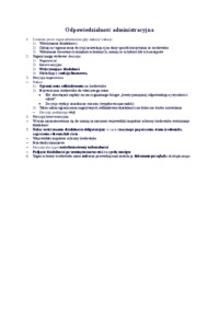 Odpowiedzialność administracyjna - omówienie