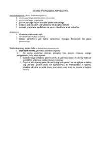 Skutki wytoczenia powództwa-opracowanie