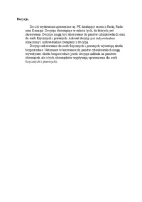 Decyzje-opracowanie