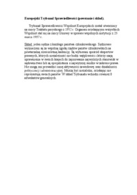 europejski-trybunal-sprawiedliwosci-opracowanie