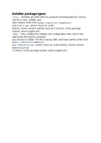 installer-package-types