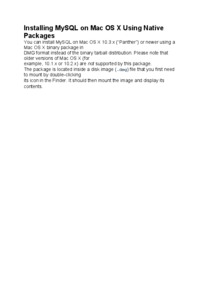 installing-mysql-on-mac-os-x-using-native-packages
