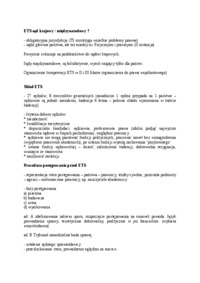 Prawo UE - Prawo Sądowe