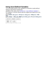 Using User