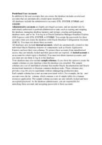 Predefined User Accounts - wykład