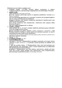 Reformistyczne nurty doktryn socjalistycznych - wykład