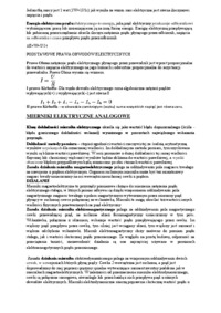 elektrotechnika - Pomiar natężenia prądu