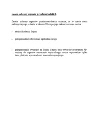 zasada ochrony organów przedstawicielskich - omówienie 