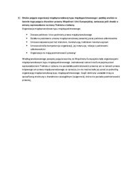 pojęcie organizacji międzynarodowej typu międzypaństwowego