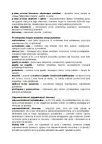 Przestępstwa i kary - omówienie 