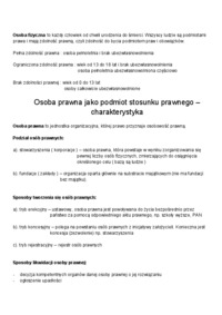 Pojęcie stosunku prawnego - omówienie