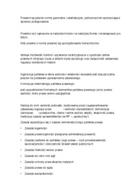 Normy postępowania administracyjnego - omówienie 
