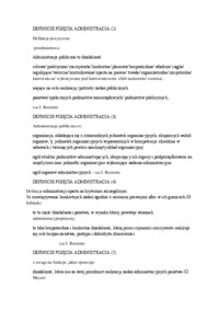 Pojęcie i cechy administracji publicznej