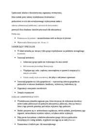 Rodzaje organów administracji publicznej - omówienie 