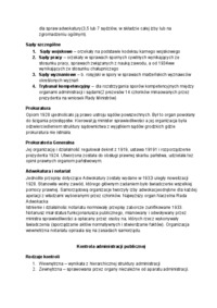 Organizacja wymiaru sprawiedliwości - omówienie 