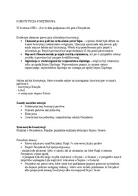 Prawo konstytucyjne - wykład 20