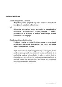 Mechanika relatywistyczna