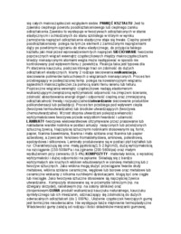 Materiały - Tworzywa Sztuczne