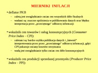 Zjawisko inflacji - prezentacja.