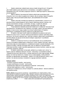 badania ilościowe i jakościowe - omówienie 