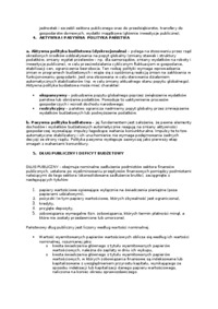 Ekonomia -  Polityka fiskalna
