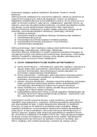 autorytaryzm - omówienie 