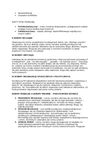 Podstawy wiedzy o prawie - notatka