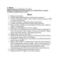 Migracje - omówienie 