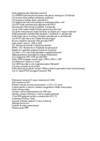 Pytania na egzamin 2008 - historia