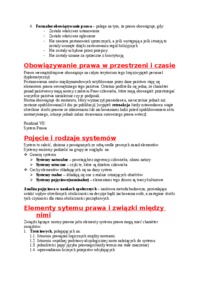 obowiązywanie prawa - omówienie 