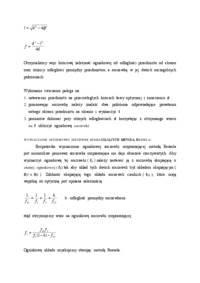 Wyznaczanie ogniskowej soczewek metodą Bessela - omówienie 