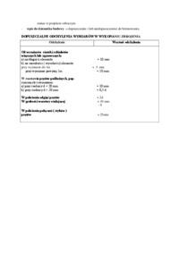 Kontrola wykonania zbrojenia i usytuowania - omówienie 