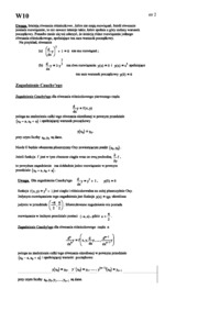 Zagadnienie Cauchy'ego - przybliżone rozwiązywanie