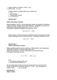 Badanie właściwości mechanicznych materiałów budowlanych - omówienie 