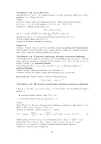 Ekstrema funkcji - omówienie 