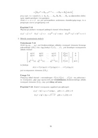 Rozwiazanie równania niejednorodnego - omówienie 