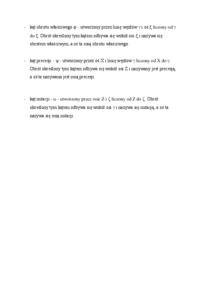 Porównanie składowych prędkości i przyspieszenia - omówienie 