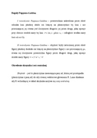 Reguły Pappusa-Guldina - omówienie 