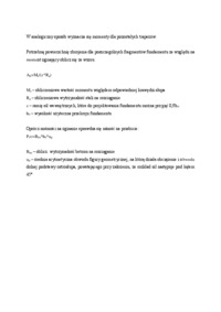 Stopy obciążone osiowo - omówienie 