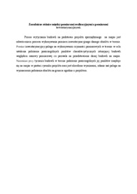 Zasadnicze różnice między pomiarami - omówienie 