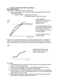 Czynniki wzrostu PKB - wykład