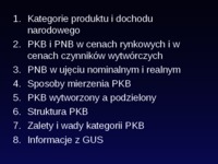 Rachunek produktu i dochodu narodowego - prezentacja