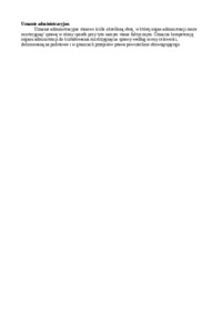 Uznanie administracyjne - wykład