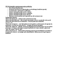 Marketing polityczny - ćwiczenia - Wskaźniki zainteresowania polityką