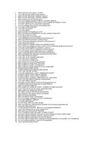 Ekonomia - pytanie na egzamin